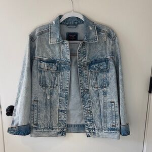 Vintage Abercrombie & Fitch Acid Wash Denim Jacket